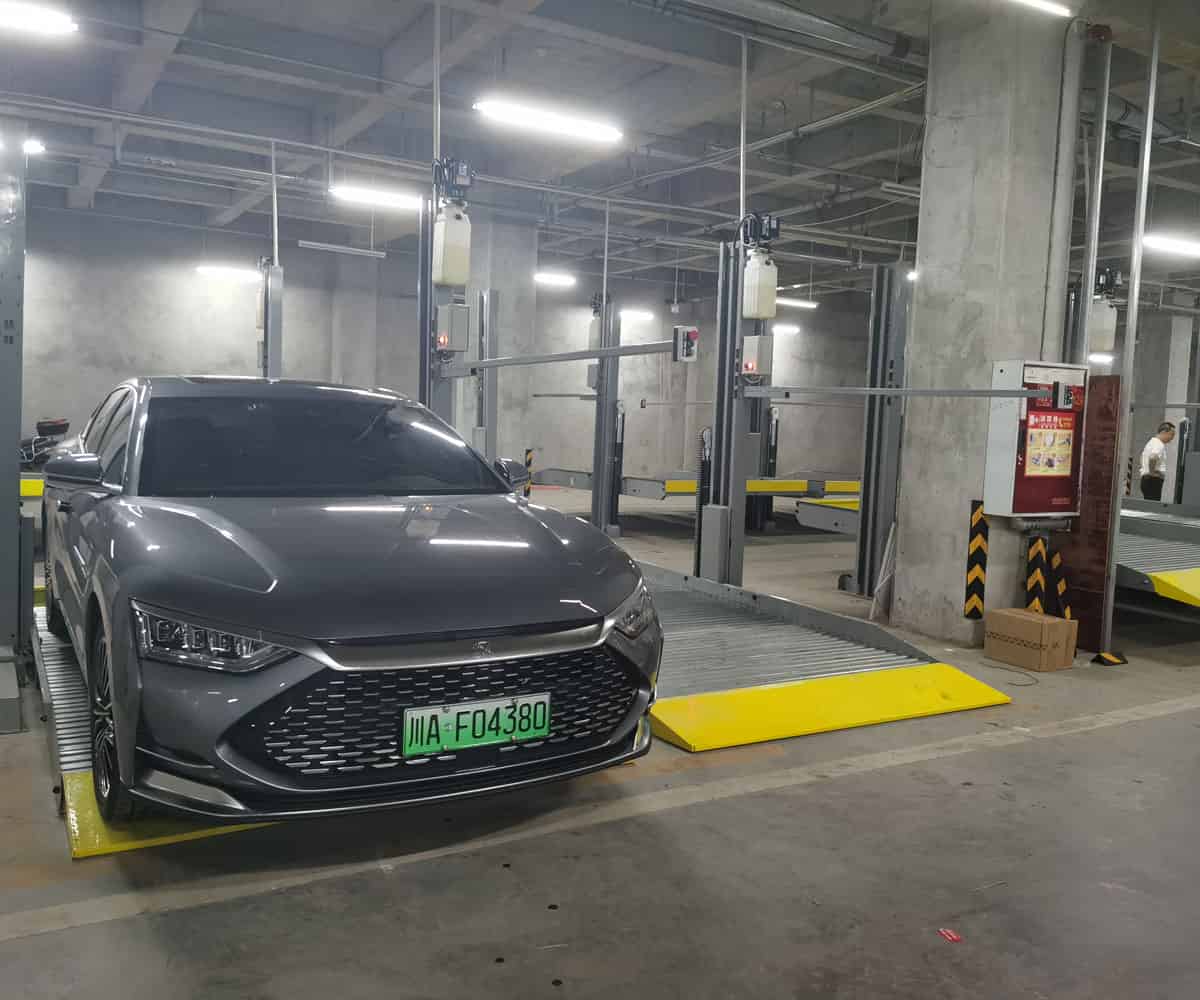 雙層簡(jiǎn)易升降機(jī)械式停車設(shè)備改造