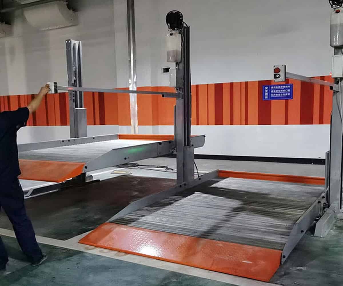 兩柱簡(jiǎn)易升降類機(jī)械停車廠家